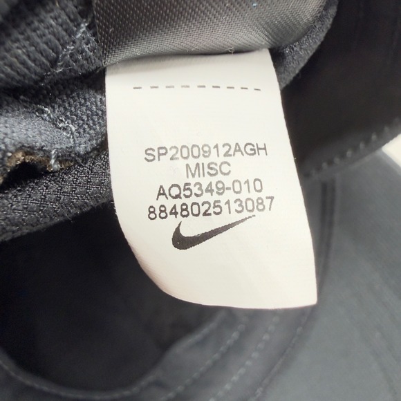 Nike Legacy91 Dri-FIT Adjustable Hat Black Embroidered Swoosh Cap 892651-010 - Picture 10 of 10